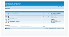 Desktop Screenshot of forum.exisoftware.com